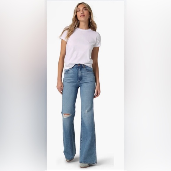 Wrangler Denim - Free people X Wrangler flare jeans